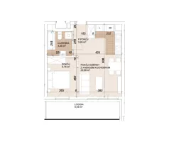2 pokoje, mieszkanie 38,68 m², piętro 4, oferta nr E1-4-60, Lokum Porto Etap VI, Wrocław, Szczepin, ul. Długa/Gnieźnieńska