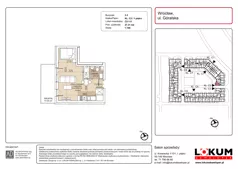 1 pokój, mieszkanie 27,31 m², piętro 1, oferta nr C2-1-5, Lokum Soho, Wrocław, Stare Miasto, ul. Góralska