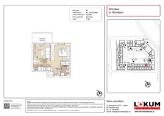 1 pokój, mieszkanie 32,11 m², parter, oferta nr C3-0-10, Lokum Soho, Wrocław, Stare Miasto, ul. Góralska