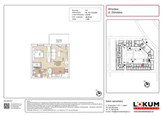 1 pokój, mieszkanie 34,74 m², parter, oferta nr C3-0-9, Lokum Soho, Wrocław, Stare Miasto, ul. Góralska