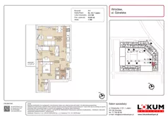 3 pokoje, mieszkanie 53,09 m², piętro 7, oferta nr C3-7-80, Lokum Soho, Wrocław, Stare Miasto, ul. Góralska