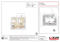 1 pokój, mieszkanie 34,80 m², parter, oferta nr C4-0-1, Lokum Soho, Wrocław, Stare Miasto, ul. Góralska