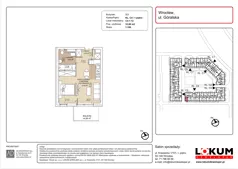 1 pokój, mieszkanie 33,06 m², piętro 1, oferta nr C4-1-12, Lokum Soho, Wrocław, Stare Miasto, ul. Góralska