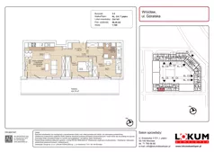 3 pokoje, mieszkanie 58,35 m², piętro 7, oferta nr C4-7-61, Lokum Soho, Wrocław, Stare Miasto, ul. Góralska