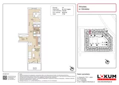 2 pokoje, mieszkanie 49,74 m², piętro 2, oferta nr C6-2-24, Lokum Soho, Wrocław, Stare Miasto, ul. Góralska