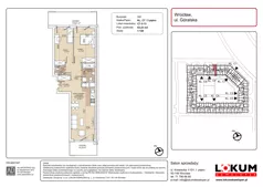 3 pokoje, mieszkanie 63,23 m², piętro 3, oferta nr C7-3-13, Lokum Soho, Wrocław, Stare Miasto, ul. Góralska