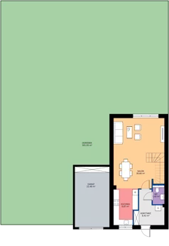 Dom 129,51 m², oferta nr 46, Zielone Komorowice III, Karwiany, ul. Zielona