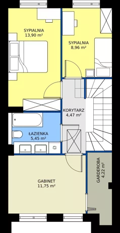 Dom 129,51 m², oferta nr 46, Zielone Komorowice III, Karwiany, ul. Zielona