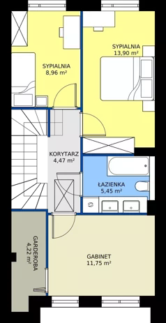 Dom 105,49 m², oferta nr 49, Zielone Komorowice III, Karwiany, ul. Zielona