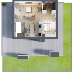 4 pokoje, mieszkanie 102,85 m², piętro 3, oferta nr 1_43, Ogrody Wiślane VI, Warszawa, Białołęka, Tarchomin, ul. Aluzyjna 12