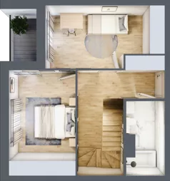 4 pokoje, mieszkanie 102,82 m², piętro 3, oferta nr 1_45, Ogrody Wiślane VI, Warszawa, Białołęka, Tarchomin, ul. Aluzyjna 12
