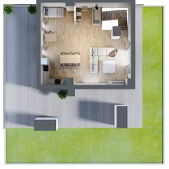 4 pokoje, mieszkanie 96,23 m², piętro 3, oferta nr 2_43, Ogrody Wiślane VI, Warszawa, Białołęka, Tarchomin, ul. Aluzyjna 12