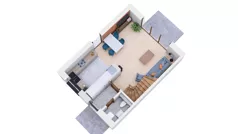 Dom 99,00 m², oferta nr F4, Domy Chełm, Gdańsk, Chełm, ul. Damazego Tilgnera