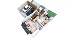 Dom 157,37 m², oferta nr E0, Domy Chełm, Gdańsk, Chełm, ul. Damazego Tilgnera