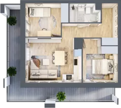 3 pokoje, mieszkanie 52,05 m², piętro 6, oferta nr A-B167, Warszawski Świt, Warszawa, Targówek, Bródno, ul. Warszawski Świt 5