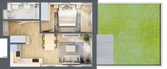 2 pokoje, mieszkanie 38,37 m², parter, oferta nr C66, Zakątek Włochy, Warszawa, Włochy, ul. Robotnicza 11/13