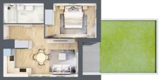 2 pokoje, mieszkanie 36,14 m², piętro 4, oferta nr L-A046, Warszawski Świt Etap XII, Warszawa, Targówek, Bródno, ul. Warszawski Świt