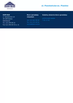 4 pokoje, mieszkanie 69,06 m², piętro 3, oferta nr 44, ul. Powstańców / os. Piastów - Budynek C, Kraków, Mistrzejowice, Osiedle Piastów, ul. Powstańców / os. Piastów 75