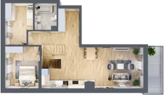 6 pokoi, mieszkanie 142,44 m², piętro 4, oferta nr 56, Centralna 51C, Kraków, Czyżyny, ul. Centralna