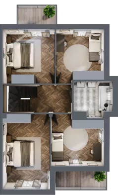 Dom 122,00 m², oferta nr 32.1., Domy Verde, Gdynia, Pogórze, Aleja Iberyjska