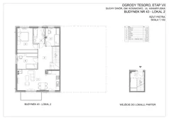 4 pokoje, apartament 77,00 m², piętro 1, oferta nr VII.43.2. , Ogrody Tesoro, Gdynia, Pogórze, ul. Aleja Iberyjska