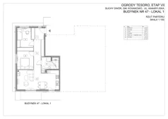 3 pokoje, apartament 63,00 m², piętro 1, oferta nr VII.33.1, Ogrody Tesoro, Gdynia, Pogórze, ul. Aleja Iberyjska