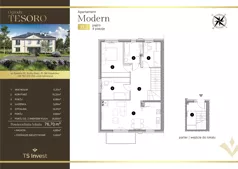 4 pokoje, apartament 77,00 m², parter, oferta nr VII.31.2, Ogrody Tesoro, Gdynia, Pogórze, ul. Aleja Iberyjska