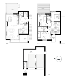 4 pokoje, mieszkanie 160,34 m², oferta nr 6B-6B, Krzemienna, Katowice, Osiedle Paderewskiego-Muchowiec, Muchowiec, ul. Krzemienna