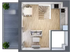 3 pokoje, mieszkanie 67,35 m², piętro 4, oferta nr F2-23, Na Koszutce II, Katowice, Śródmieście, Koszutka, ul. Słoneczna 1