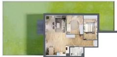 3 pokoje, mieszkanie 71,07 m², parter, oferta nr mieszkanie 3, Mikusińskiego 25, Katowice, Wełnowiec-Józefowiec, Wełnowiec, ul. Jana Mikusińskiego 25