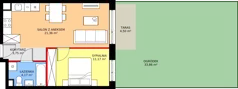 2 pokoje, mieszkanie 40,45 m², parter, oferta nr 110, Mikusińskiego 25, Katowice, Wełnowiec-Józefowiec, Wełnowiec, ul. Jana Mikusińskiego 25