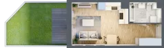 1 pokój, mieszkanie 25,24 m², parter, oferta nr mieszkanie 115, Mikusińskiego 25, Katowice, Wełnowiec-Józefowiec, Wełnowiec, ul. Jana Mikusińskiego 25