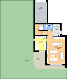 4 pokoje, mieszkanie 104,99 m², parter, oferta nr B9-M01, Krzemienna, Katowice, Osiedle Paderewskiego-Muchowiec, Muchowiec, ul. Krzemienna