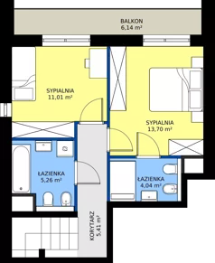 4 pokoje, mieszkanie 104,99 m², parter, oferta nr B9-M01, Krzemienna, Katowice, Osiedle Paderewskiego-Muchowiec, Muchowiec, ul. Krzemienna