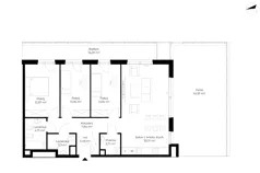 4 pokoje, mieszkanie 87,63 m², piętro 1, oferta nr B11-M17, Krzemienna, Katowice, Osiedle Paderewskiego-Muchowiec, Muchowiec, ul. Krzemienna