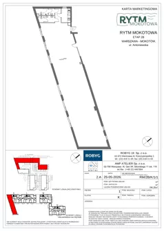 Lokal użytkowy 198,35 m², oferta nr RM/2B/K/1/LU1, Rytm Mokotowa - lokale usługowe, Warszawa, Mokotów, Augustówka, ul. Antoniewska / Piramowicza