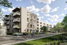 2 pokoje, mieszkanie 41,38 m², parter, oferta nr MC/G/A/0/1, Modern City etap G, Warszawa, Bemowo, Chrzanów, ul. Szeligowska