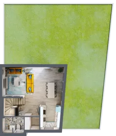 Dom 101,87 m², oferta nr B1a, Malinowy Zakątek II - domy, Kamieniec Wrocławski, ul. Malinowa 10,12