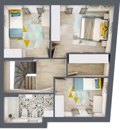 Dom 101,87 m², oferta nr B1a, Malinowy Zakątek II - domy, Kamieniec Wrocławski, ul. Malinowa 10,12