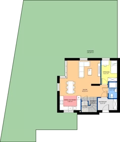 Dom 120,04 m², oferta nr B2, Malinowy Zakątek II - domy, Kamieniec Wrocławski, ul. Malinowa 10,12
