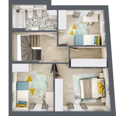 4 pokoje, mieszkanie 100,34 m², parter, oferta nr B3a, Malinowy Zakątek II, Kamieniec Wrocławski, ul. Malinowa 10,12