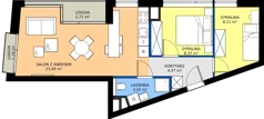 3 pokoje, mieszkanie 47,96 m², piętro 3, oferta nr M31, Grobla 19b, Poznań, Stare Miasto, Chwaliszewo, ul. Grobla 19b