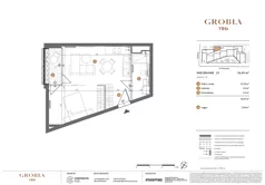 1 pokój, mieszkanie 36,09 m², piętro 2, oferta nr M19, Grobla 19b, Poznań, Stare Miasto, Chwaliszewo, ul. Grobla 19b