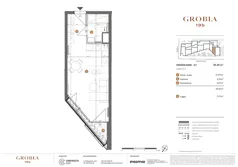 1 pokój, mieszkanie 30,36 m², piętro 2, oferta nr M27, Grobla 19b, Poznań, Stare Miasto, Chwaliszewo, ul. Grobla 19b