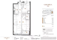 3 pokoje, mieszkanie 59,54 m², piętro 2, oferta nr M28, Grobla 19b, Poznań, Stare Miasto, Chwaliszewo, ul. Grobla 19b