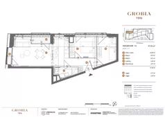 3 pokoje, mieszkanie 47,96 m², piętro 3, oferta nr M31, Grobla 19b, Poznań, Stare Miasto, Chwaliszewo, ul. Grobla 19b