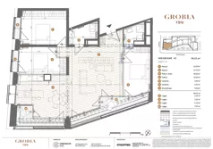 4 pokoje, mieszkanie 98,55 m², piętro 4, oferta nr M43, Grobla 19b, Poznań, Stare Miasto, Chwaliszewo, ul. Grobla 19b