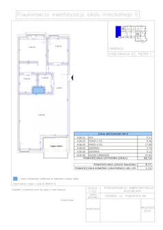 3 pokoje, apartament 88,74 m², piętro 1, oferta nr A.06, Gaja Park, Gdańsk, Żabianka-Wejhera-Jelitkowo-Tysiąclecia, Jelitkowo, ul. Pomorska 68, 66, 64