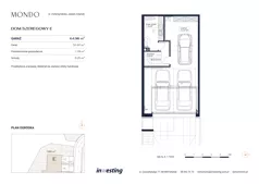 Dom i rezydencja 195,07 m², oferta nr E, Osiedle Mondo, Gdańsk, Jasień, ul. Zwierzyniecka