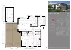 4 pokoje, mieszkanie 97,26 m², piętro 1, oferta nr B31/M3, Leśna Polana, Łódź, Widzew, Widzew-Wschód, ul. Moryca Welta